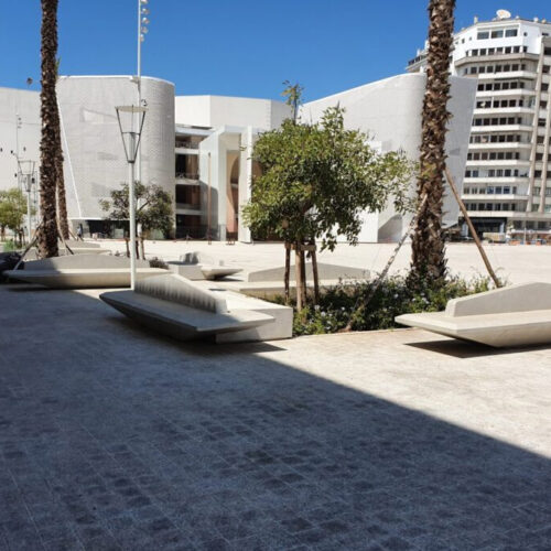 Aménagement de la place du grand théâtre de Casablanca